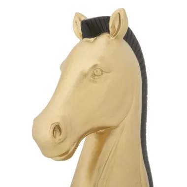KONIK ZŁOTO-CZARNY 10,5 8,5 19 cm MIN 2
